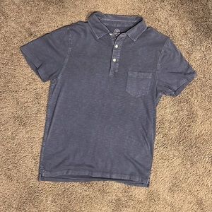J. Crew Mens Large Collared Shirt - Blue